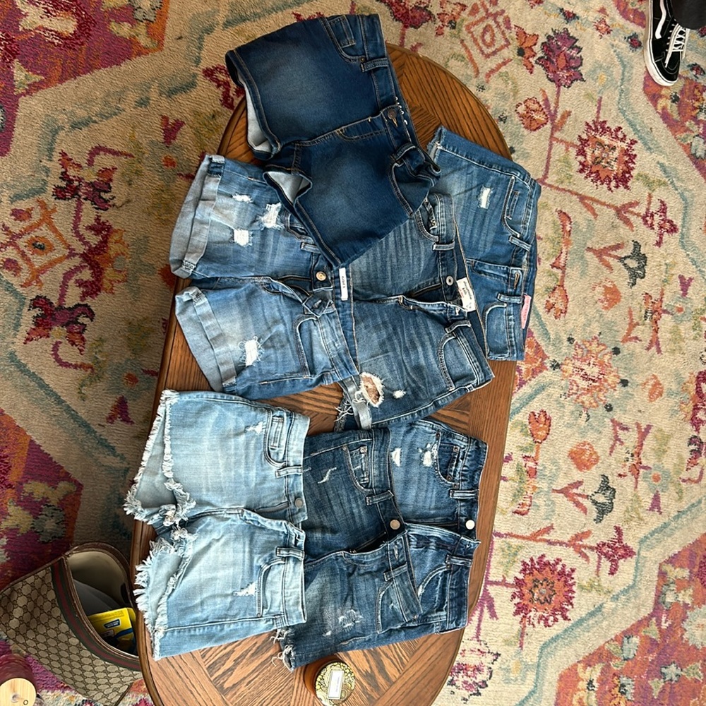 Lot of Jean shorts for girls